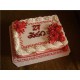 ПР220 Белый торт с розами
